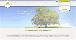 Desktop Screenshot of healthtree.ca